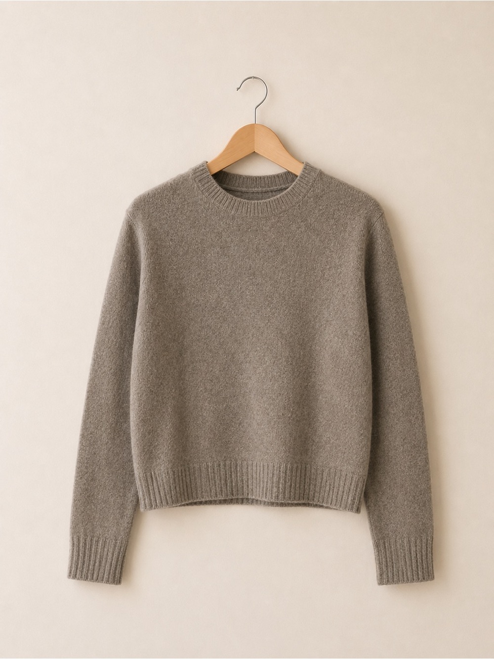 Jenni Kayne Cropped Knit Sweater – Size XL – Tan